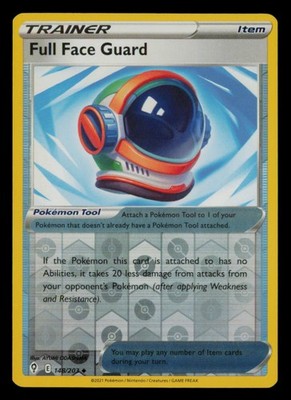 Full Face Guard 148/203 Uncommon Evolving Skies Pokemon Reverse Holo Near Mint