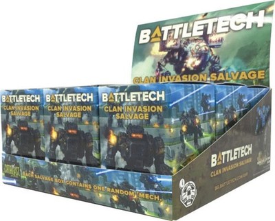 BattleTech Clan Invasion Salvage Box Display (9) (english)