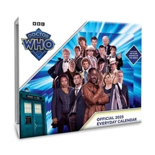 2025 Calendar Doctor Who Page to View BBC Bl... by Danilo Promotions Lt Calendar