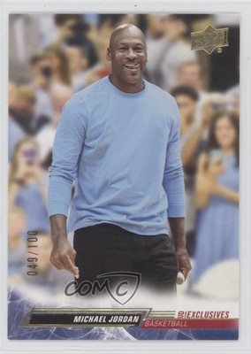 2023 Goodwin Champions Upper Deck Exclusives 49/100 Michael Jordan #1 HOF 7y2