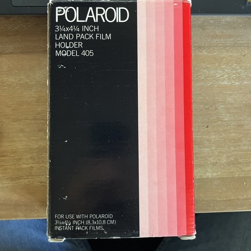 Polaroid 3-1/4x4-1/4 Land Pack Film Holder Mode 505 - New In Box - Picture 1 of 10