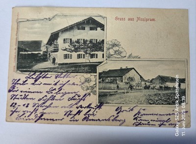 AK Bayen Niederbayern Einöde Nißlpram - Bayerbach bei Ergoldsbach