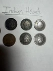 Indian Head Penny Lot Of 7