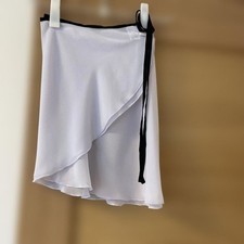 Chacott Ballet Wrap Skirt Lavender Color, Flexible Size, 44cm Length