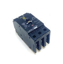 Square D EDB34015 3 Pole 15 Amp 480 Vac Circuit Breaker