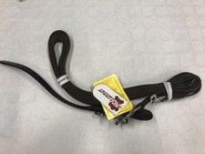 Havana Leather Horse Martingale Riding New Stainless Steel Rings