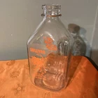 Vintage Sullivan Milk Products Dairy Co Half Gallon Glass Bottle Battle Creek