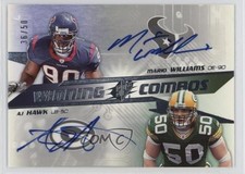 2006 SPx Winning Combos 36/50 Mario Williams AJ Hawk #WC-HW Auto 0m0