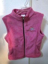 Ouray Sportswear Women's Powderhorn Pink Fleece Vest Size M 10 - 12 - New W/ Tag