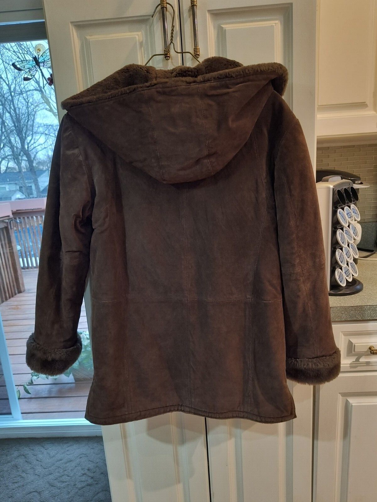 Suede coat - image 4