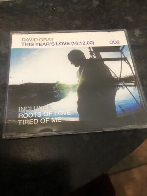 David Gray - This Year's Love CD2 - 3 Track CD Single 2001