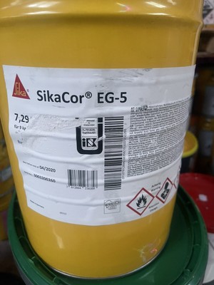 7 Kg Sikacor EG 5 Comp. A  Restposten (18,45/Kg)