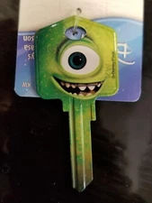 DISNEY MIKE/SULLY MONSTERS INC/UNIVERSITY KWIKSET KW1/KW10 KEYBLANK-READ DETAILS