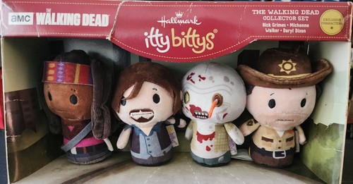 Hallmark Itty Bittys - TWD The Walking Dead Collector Set Exclusive Characters