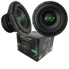 2x Deaf Bonce SA2510-D2 Car Audio 10" Apocalypse Subwoofer Dual 2 Ohm 3200W Pair