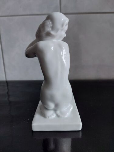 Teichert Stadt Meissen , Porzellan Figur -Art déco-weiblicher Akt - - Bild 7 von 18