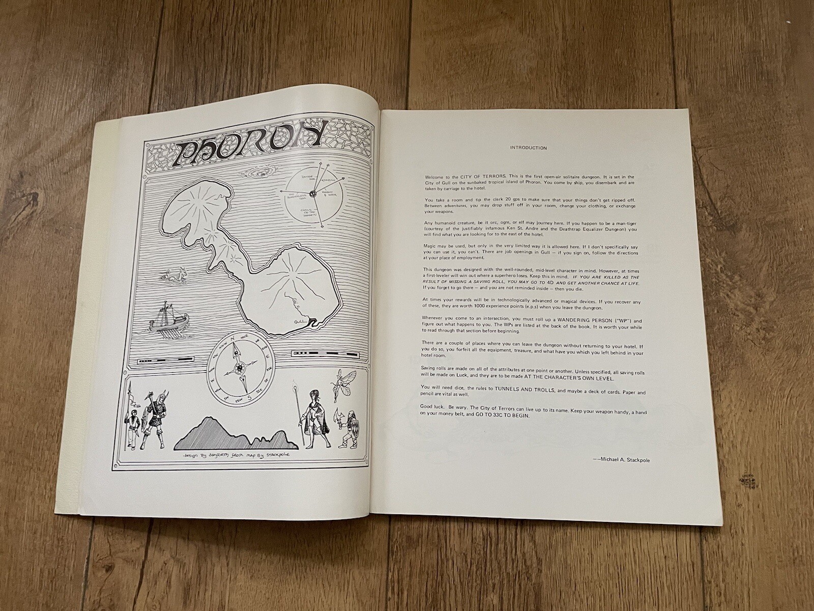 Flying Buffalo Tunnels & Trolls City of Terrors First Edition 1978 eBay