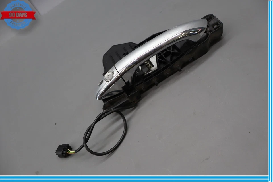 Manija de puerta exterior delantera izquierda plateada OEM 06-12 MERCEDES ML320 GL450 W164 Foto 2 de 4