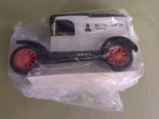 ERTL 2021 DIE CAST 1913 FORD MODEL T VAN BANK BLACK - OPEN BOX