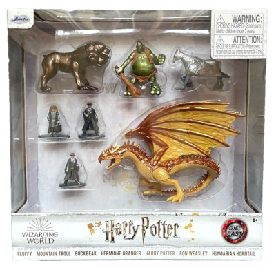 Jada Harry Potter 7 Figuren Mega Pack Set Sammeln Spielzeug Ron Hermione Diecast