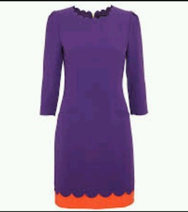 purple shift dress uk