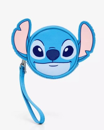 LOUNGEFLY Disney Corduroy Lilo & Stitch Angel Coin Purse SET Of 2! Boxlunch Excl - Picture 5 of 10