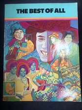 "THE BEST SONGS OF ALL" PIANO/VOCAL/GUITAR CHORDS MUSIC BOOK 1970 Good Condition