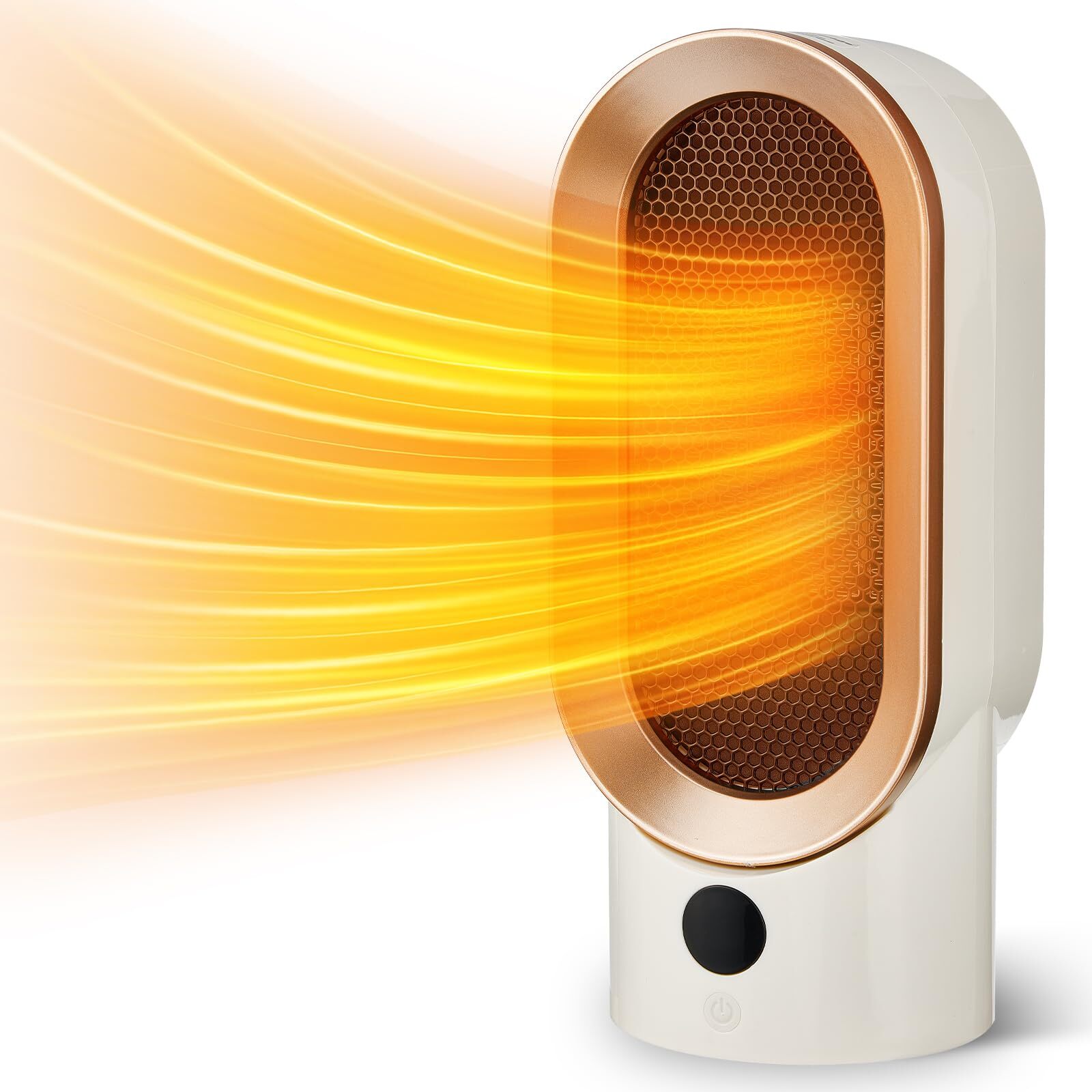 Space Heater 800W Mini Energy Efficient Space Heaters for Indoor Use Portable...-image