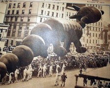1931 BALLOONS Macy's Thaksgiving Day Parade Felix the Cat & Tiamat the Dragoon