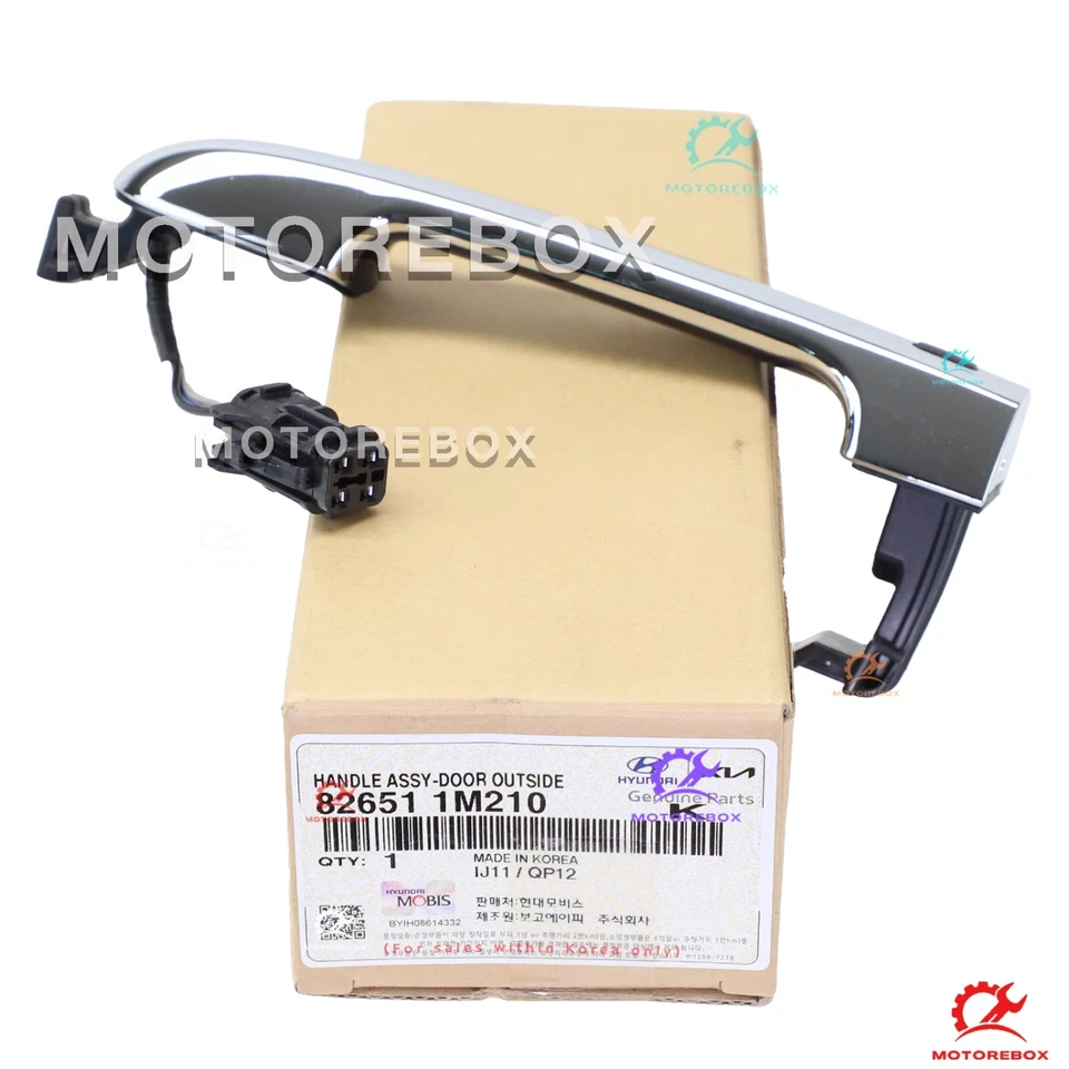 Manija de puerta exterior genuina delantera izquierda o derecha para Kia Forte 2010-13 826511M210 Foto 2 de 4