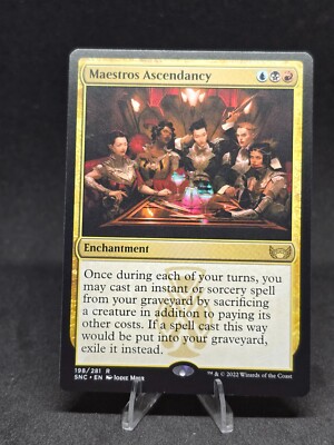 MTG Maestros Ascendancy 198 Streets of New Capenna Rare NM