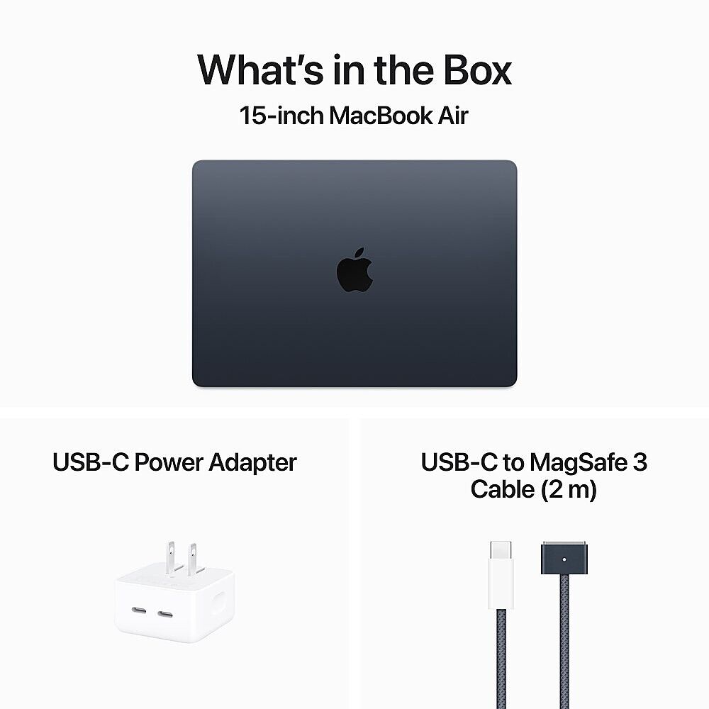 2024 Apple MacBook Air 15-inch M3 Chip 16GB RAM 256GB SSD 2024 Apple MacBook Air 15-inch M3 Chip 16GB RAM 256GB SSD
