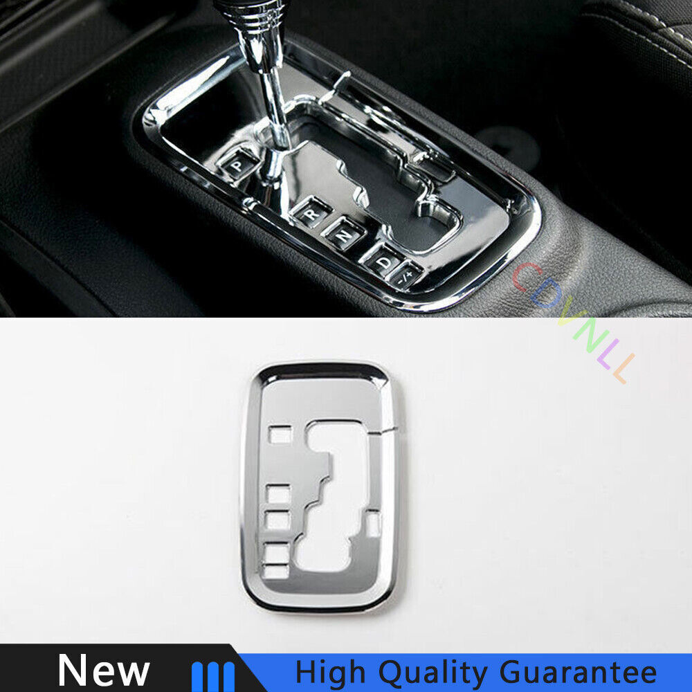 For Jeep Wrangler JK 2011-2017 Chrome Central Console Gear Shift Panel Trim 1PCS