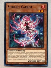 Yugioh Power of the Elements Spright Carrot POTE-EN007 NM/M