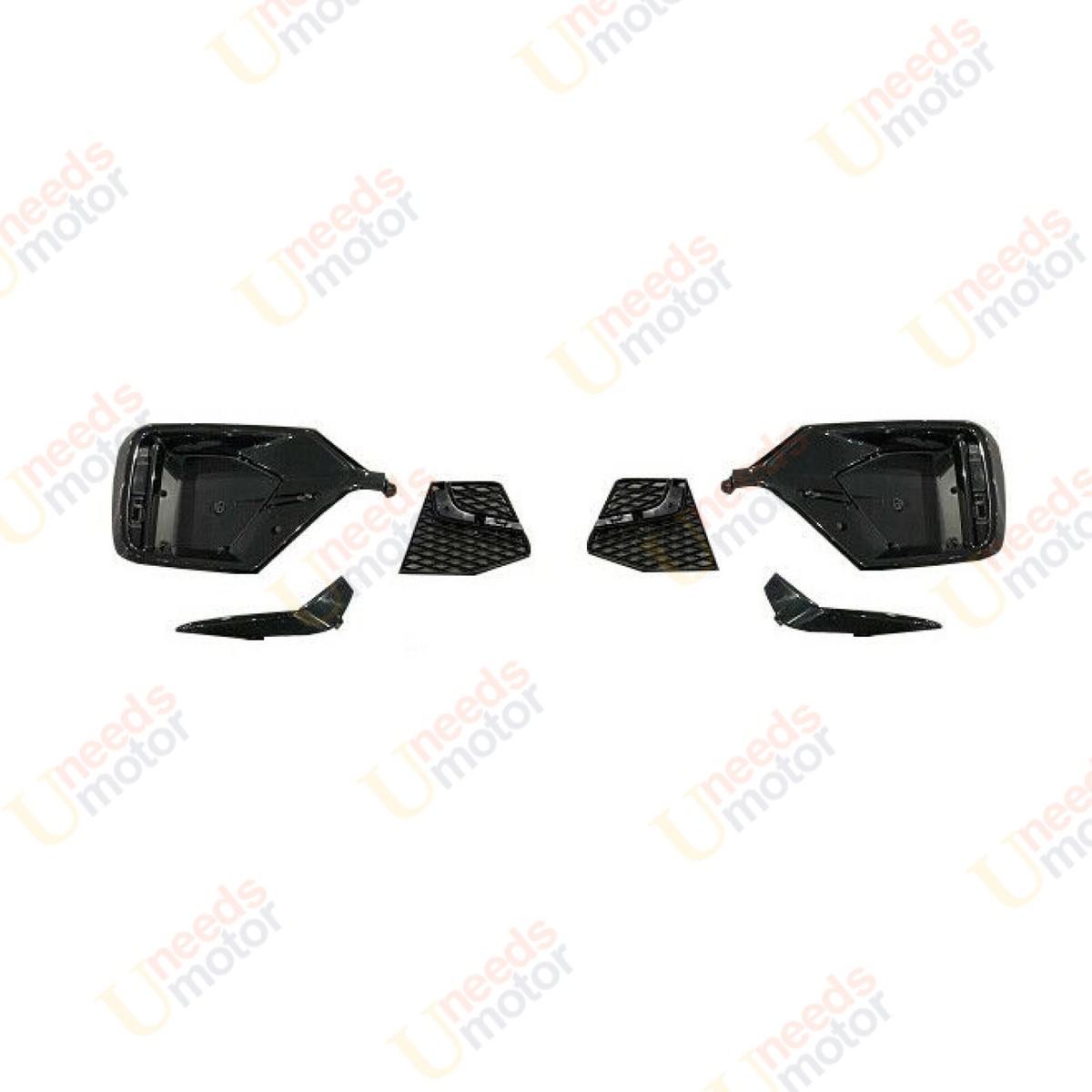 Fits 17-21 Honda Civic Hatchback FK7 FK8 Rear Bumper Garnish w