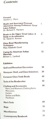 Research Book Beads Their Use By Upper Great Lakes Indians