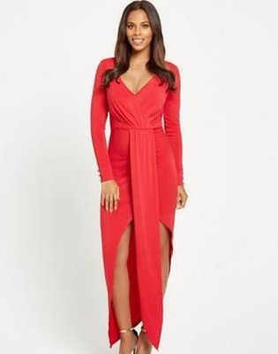 rochelle humes red dress