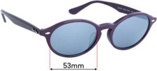 SFx Replacement Sunglass Lenses Fits Ray Ban Rb4315f - 53mm Wide
