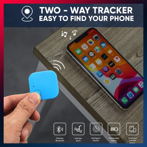 Mini Bluetooth Tracker Key Dog Pet Tag GPS Smart Finder Locator Wallet Alarm Oz - Picture 2 of 13