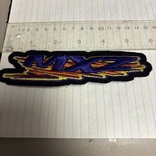 New Vintage SKI-DOO MXZ Embroidered Patch approx 6” X 1.25”