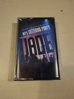 BET's Listening Party Starring Jade Audio Cassette Tape NEW/SEALED 1993 R&B BMG