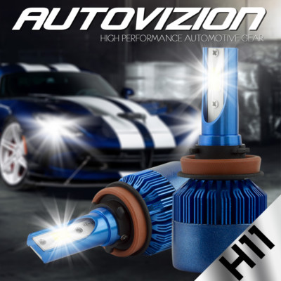 H8/H9/H11 LED Xenon Headlight Conversion Kit Single Beam High Power 6000K White