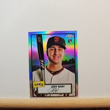 2021 TOPPS Chrome Platinum Baseball Joey Bart base REFRACTOR RC card # 2