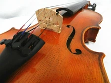 ADVANCED ANTIQUE VARNISHED 1/2 VIOLIN,DOMINANT STRINGS+ ABS HARD CASE + BOW