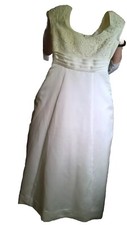 Wedding Dress with Train & Veil (Read Desc!)