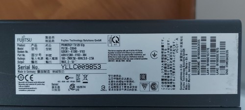 Fujitsu Primergy TX120 S3p Microserver ESXi 4x600GB SAS - Photo 3/14