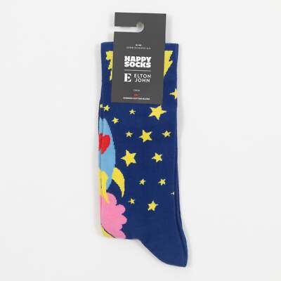 HAPPY SOCKS Elton John Rocket Man Socks in DARK BLUE