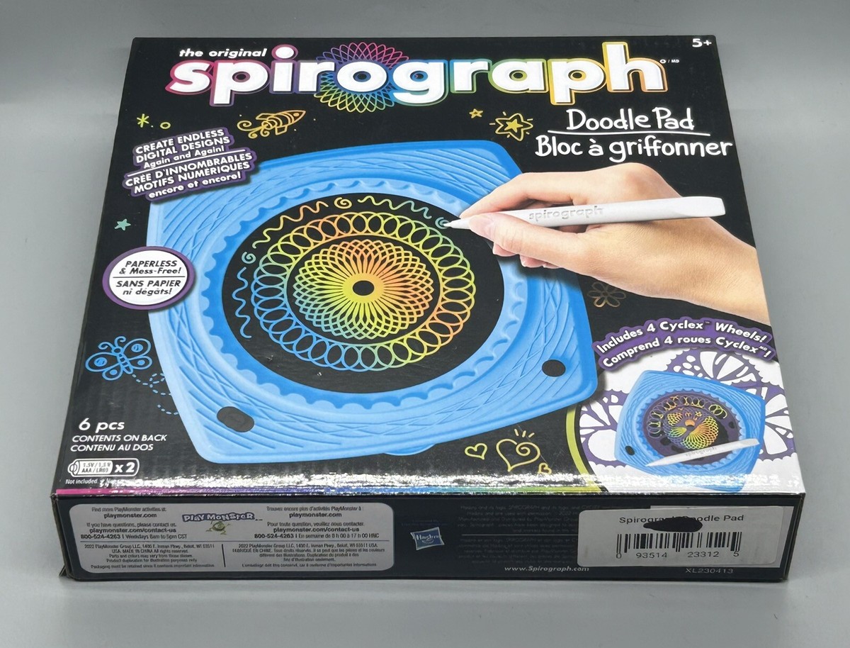 Spirograph Doodle Pad Electronic LCD Writing Table Arts and