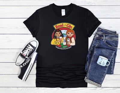 Rose and Gin Shirt Hobbits Fun Art Men Women Unisex T Shirt Hoodie Baseball 4035