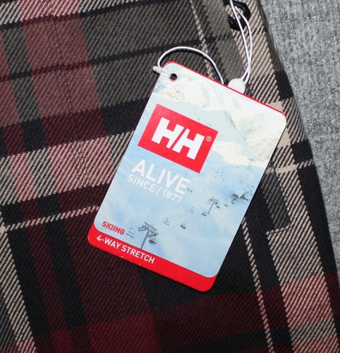 Nuevo con etiquetas PANTALÓN AISLANTE HELLY HANSEN W JACKSON $399 Esquí Snowboard Cuadros Talla XS Pantalones - Imagen 4 de 12